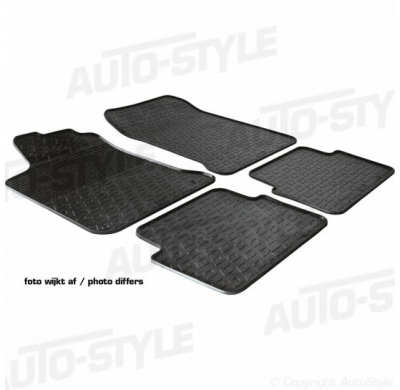 Juego Alfombras Goma Ford Focus 3/5 Doors + St 2015- (T Profile 4-Pieces + Mounting Clips) Autostyle